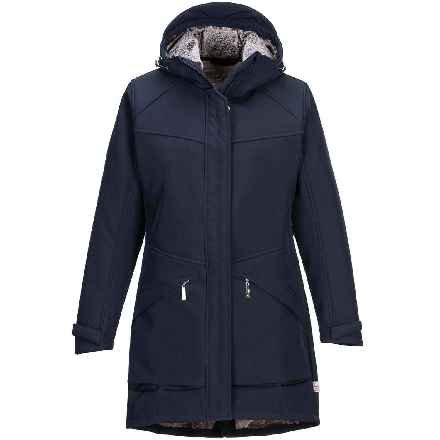 Damen Übergangsjacke Lang - Wasserdicht & Atmungsaktiv Für Alle Jahreszeiten